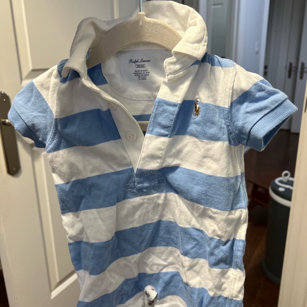 Ralph Lauren baby shortalls